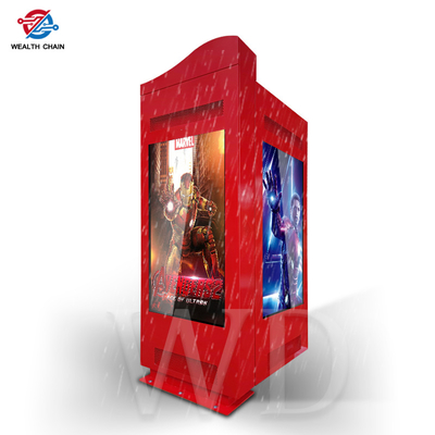 Customized shape Anti Explosion 55&quot; LCD Outdoor Digital Signage Kiosk For Advertisement