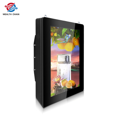CMS IP55 Outdoor LCD Digital Signage For Advertising Vertical / Horizontal display