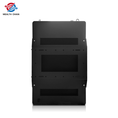 Vertical Wall Mounted Outdoor LCD Digital Signage 43 Inch Black Standard Fans Cooling -10° To 55°