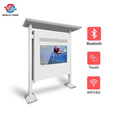 Dual Sided Standing LCD Media Player 55 Inch X 3 Pcs Full Angle Viewing