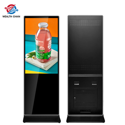 43&quot; 65&quot; Digital Signage Menu Boards For Restaurant Full Angle High Visible Screen