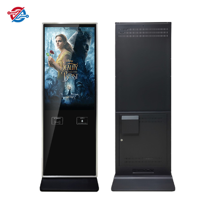 4G Network Connection Floor Standing LCD Advertising Display For Commercial 43 Inch