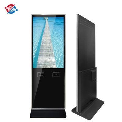 FHD 1920 X 1080P Indoor Digital Signage With 43 Inch LCD 4G WIFI LAN Network Support