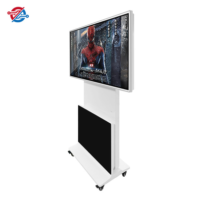 350 Nits Portable Digital Signage Touching Rotation LCD 1080P Display Floor Stand Easy Operation