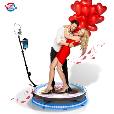Portable photobooth party supplies 360° automatic rotating