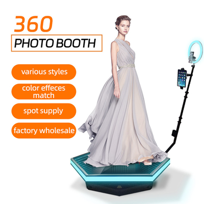 Slow Motion Photo Booth Rotating 45°- 135° Angle For 2 Person