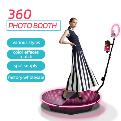 Slow Spinning Portable Camera 360 Degree Photo Booth For Christmas Gift Party