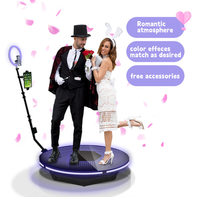 LED RGB 360 Wireless Photo Booth For Wedding Party Selfie Machine