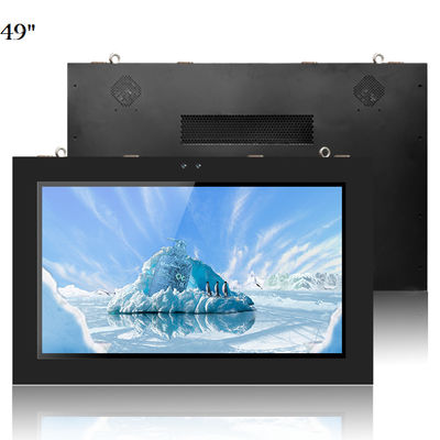 black Intel Core I5 HD 4K Digital Outdoor Menu Boards Non Touch