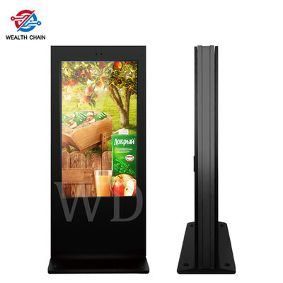 Android 2GB HD 2K 4K Outdoor Digital Signage Kiosk , Touch Screen Totem