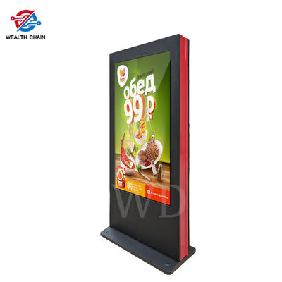 Windows 10 OS 65&quot; IP65 Commercial Outdoor Digital Signage Displays For School