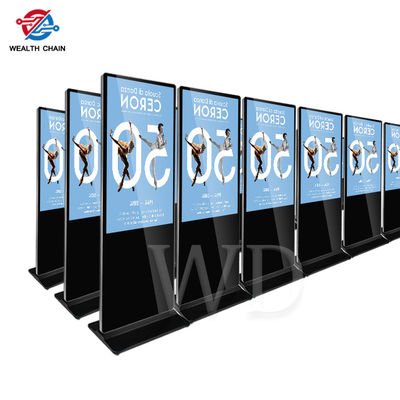 CE Approval 49&quot; AC240V Floor Standing Digital Signage For Marketing