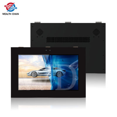 IP55 Waterproof 32&quot; Sunlight Readable LCD Monitor , Windows 10 Digital Signage