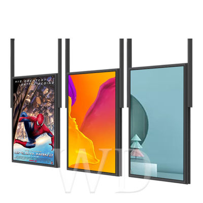 Double Side 85mm 1080P LCD Advertising Screen , Digital Advertising Display Screens