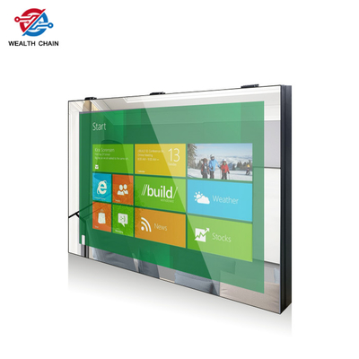 43&quot; Mirror LCD Display For Outdoor Transmittance 50% Media Player