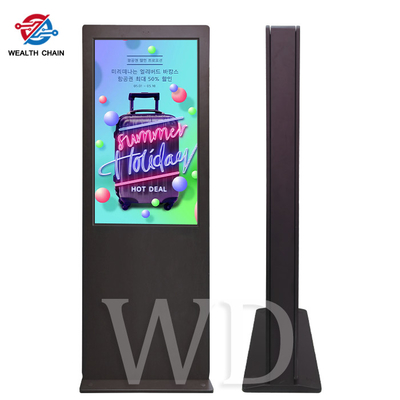 WiFi Bluetooth Remote control 3 Meters 75inch LCD Outdoor Digital Signage