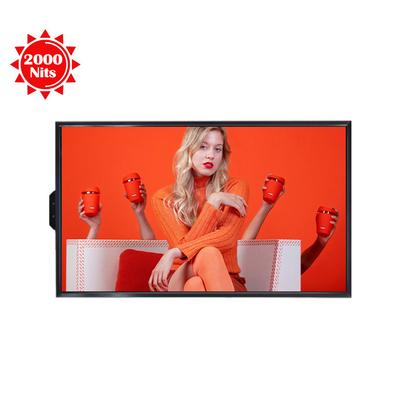 43&quot; 55&quot;  Indoor high bright LCD screen Media Player For Advertising