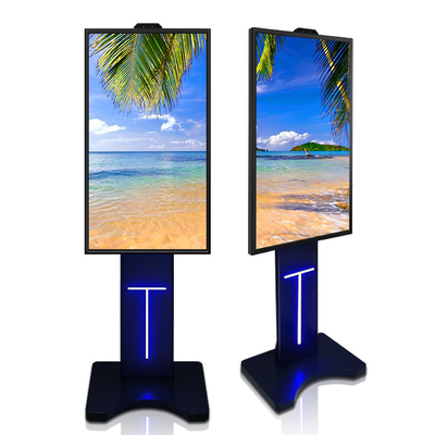 Super Thin 7.5cm Thick High Brightness LCD Display Window Screen With LED Backlight