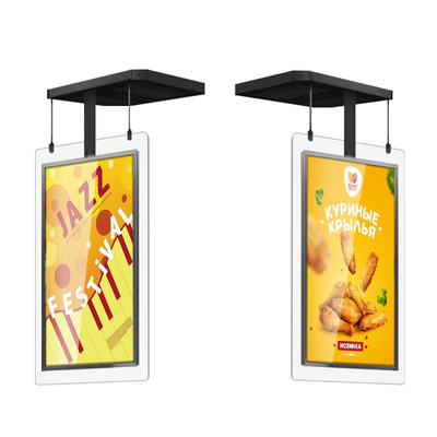 Window Advertising 2 Sides 55&quot; Non Touch Kiosk With LCD Display