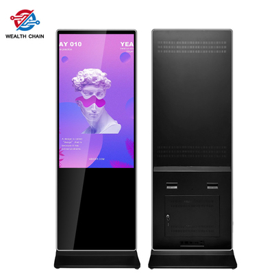 55 Inch Multi Countries Fittable Floor Standing Digital Signage For Marketing