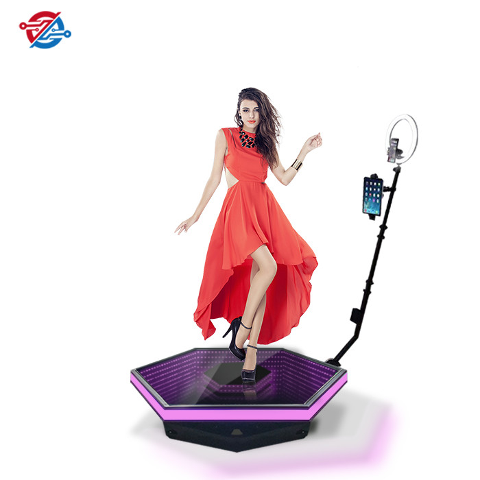 Vedio Stage 360 Degree Slow Motion Photo Booth 4-6 Guests Capacity