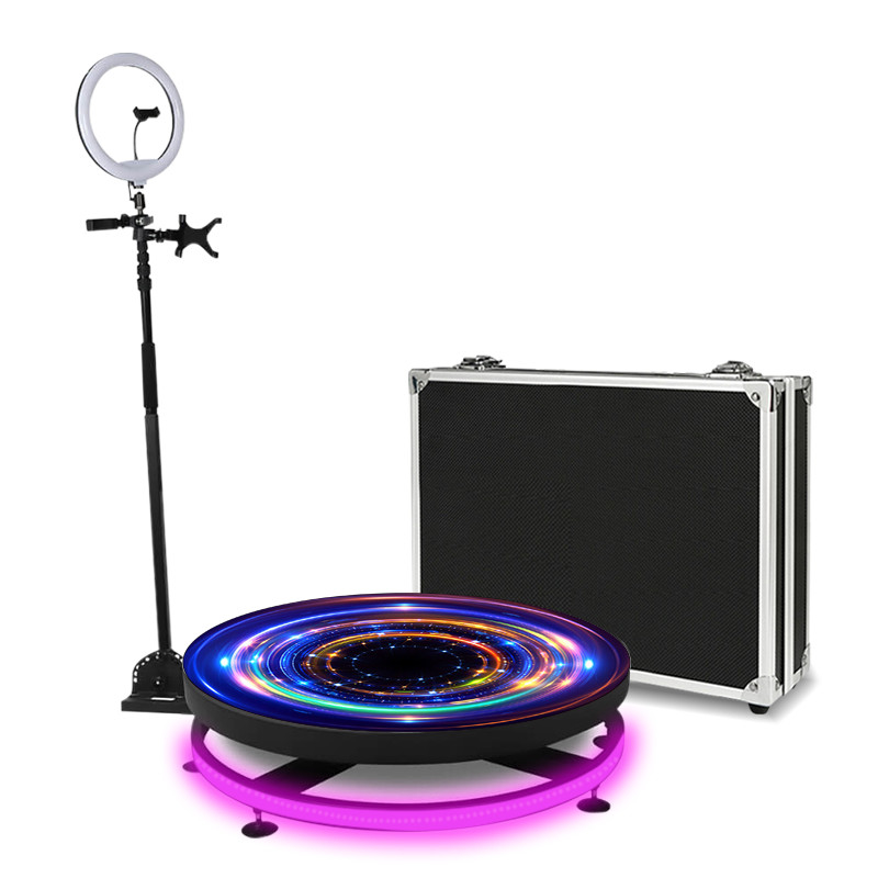 100cm Video Photo Booth 360° Rotating Adjustable Support  IPad
