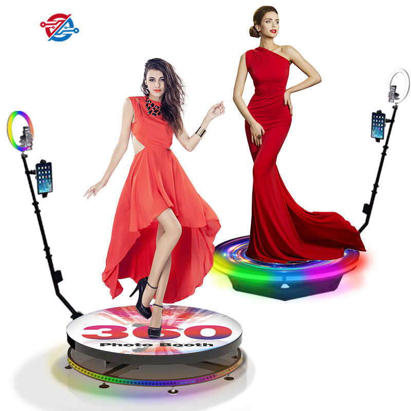 Slow Motion Selfie Video Spin Automatic Photo Booth Portable 360 Photo Booth Machine
