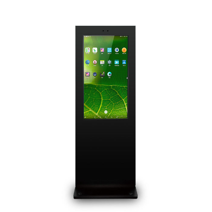 1500 Nits Sunlight Readable Advertising LCD Display , Interactive Outdoor Kiosk