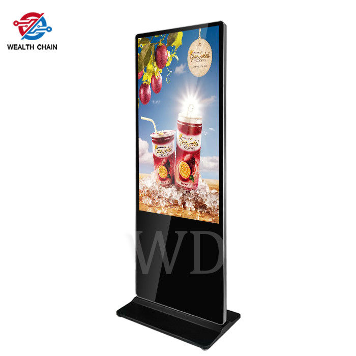Windows 10 55 Inch LCD Indoor Digital Signage Monitor For Advertising