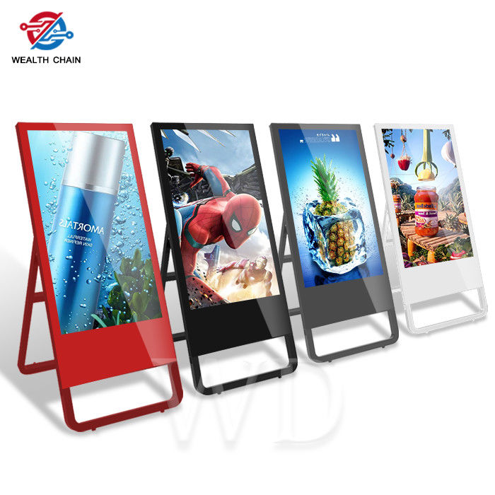 Easy Carry Red CE Approval AC100V Wireless Digital Signage Solutions