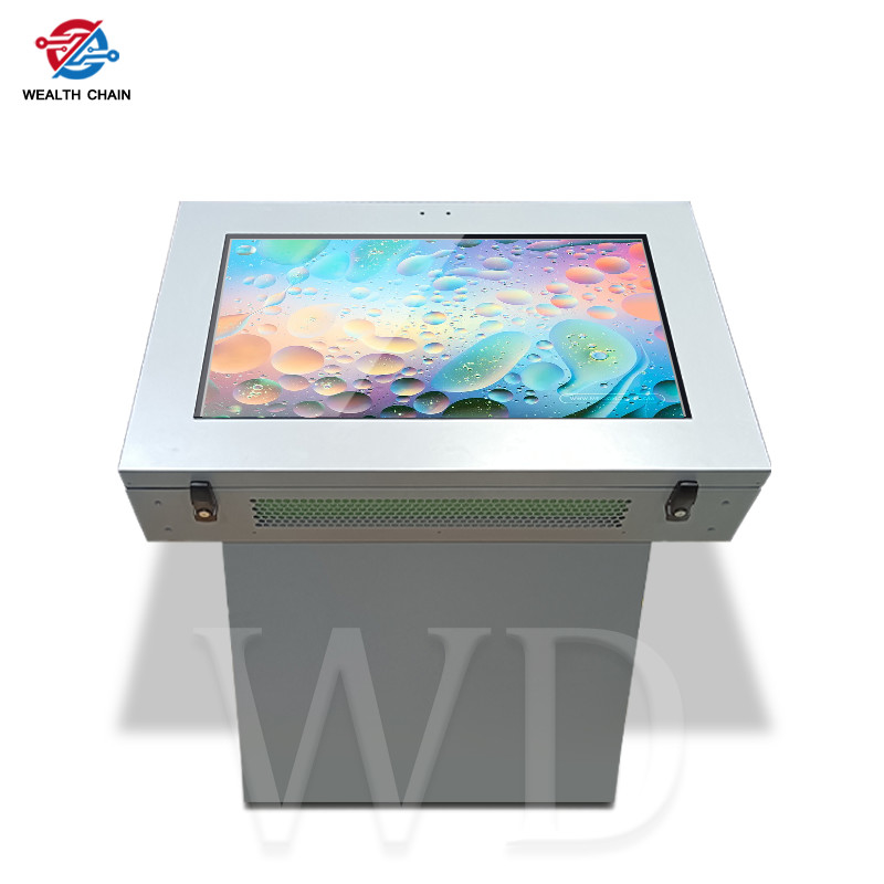 2500 Nits Capacitive Touch 43'' 49" Outdoor LCD Digital Signage Build In Android OS