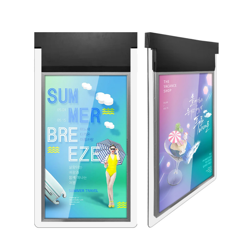 43" 55" 65" Ultra Thin Bezel IPS LCD Display Dual Screen