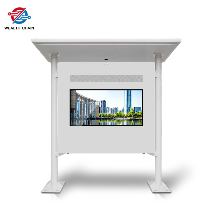 CE ROHS Outdoor LCD 3 Screens Digital Signage For Audio Video Image Web