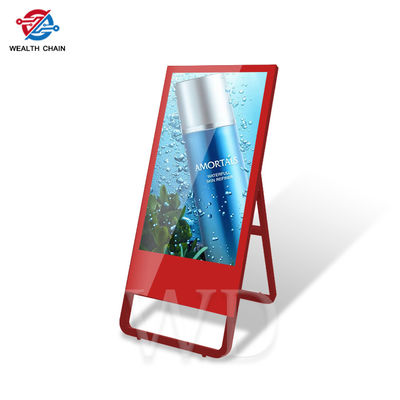 Easy Carry Red CE Approval AC100V Wireless Digital Signage Solutions